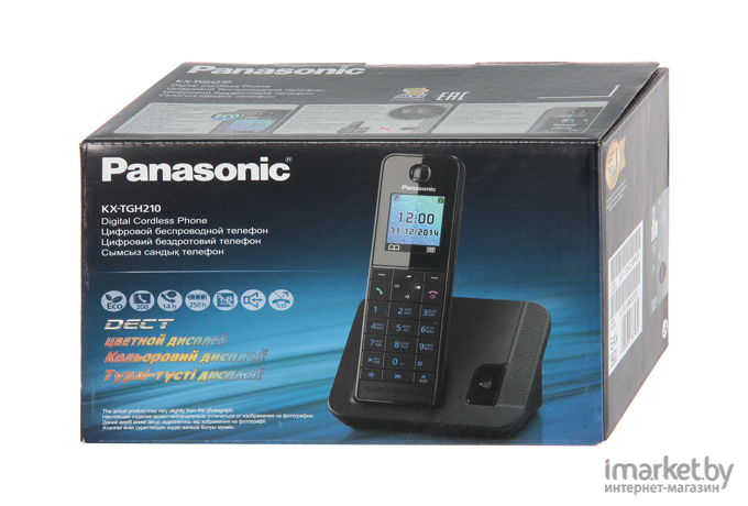 Радиотелефон Panasonic KX-TGH210RUB