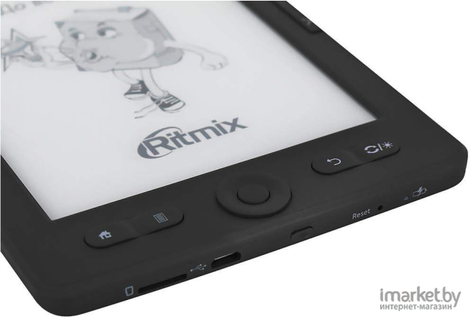 Электронная книга Ritmix RBK-676FL черный