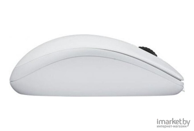Мышь Logitech B100 Optical USB Mouse (910-003360) White