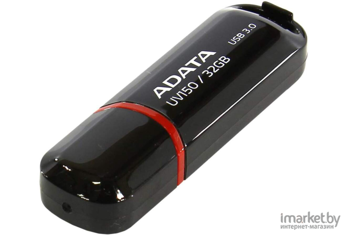 USB Flash A-Data DashDrive UV150 Black 32GB (AUV150-32G-RBK)