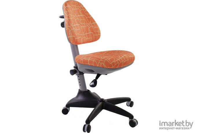 Офисное кресло Бюрократ KD-2/G/GIRAFFE жираф оранжевый [490144]