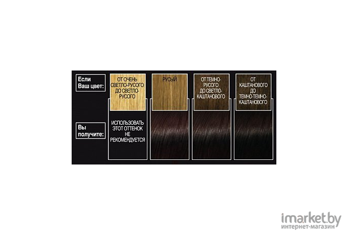 Гель-краска для волос LOreal Paris Preference 4.12 Монмартр (глубокий коричневый)