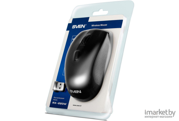 Мышь Sven RX-220W (черный)
