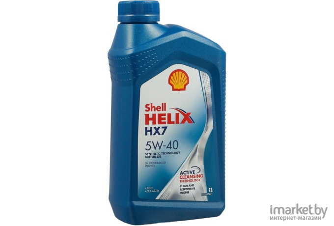 Моторное масло Shell Helix HX7 5W40 / 550046374 (1л)
