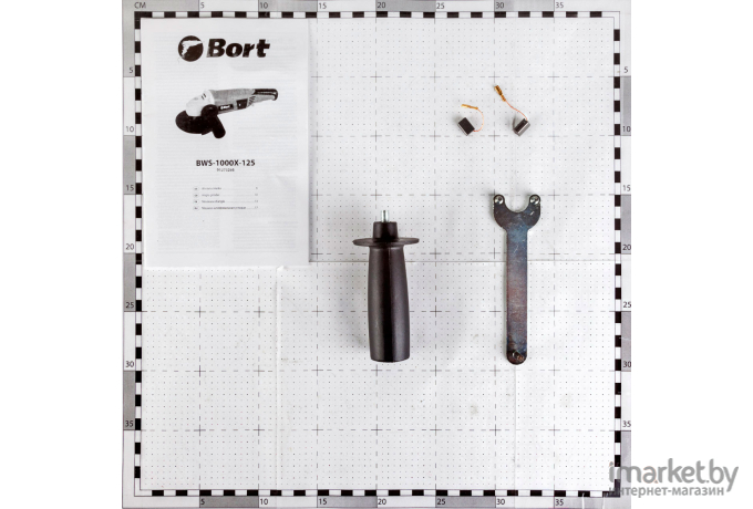 Угловая шлифовальная машина Bort BWS-1000X-125 (91275295)