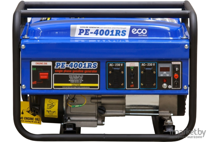 Бензиновый генератор Eco PE-4001RS