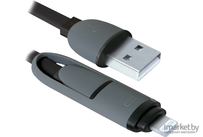Кабель Defender USB10-03BP (черный) [87488]