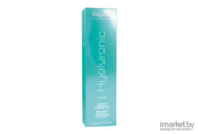 Крем-краска для волос Kapous Hyaluronic Acid с гиалуроновой кислотой 911 (осветляющий серебристый пепельный)