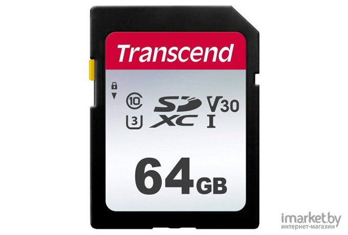 Карта памяти Transcend 16GB microSDHC Class 10 UHS-I U1 R95, W45MB/s [TS16GUSD300S-A]
