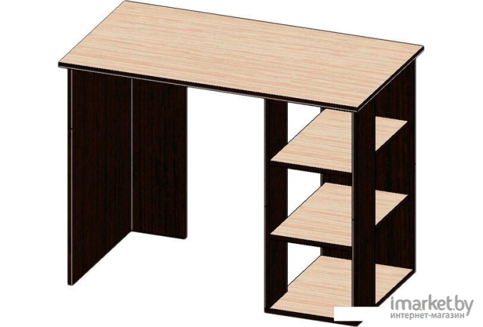 Письменный стол Мебель-класс Имидж-1 МК 101.01 (венге/дуб шамони)