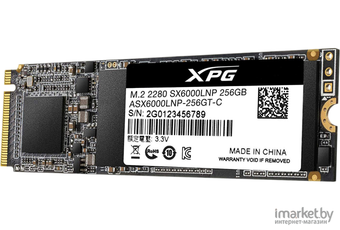 SSD диск A-data SX6000 Lite 256GB (ASX6000LNP-256GT-C)