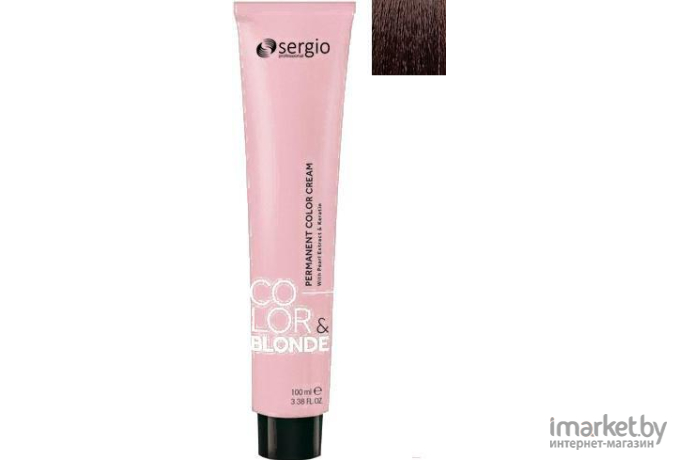Крем-краска для волос Sergio Professional Color&Blonde 5 (cioccolato fondente св.-коричн.)