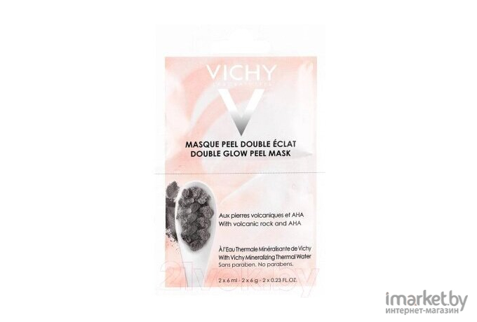 Маска для лица гелевая Vichy Purete Thermale двойное сияние (2x6мл)