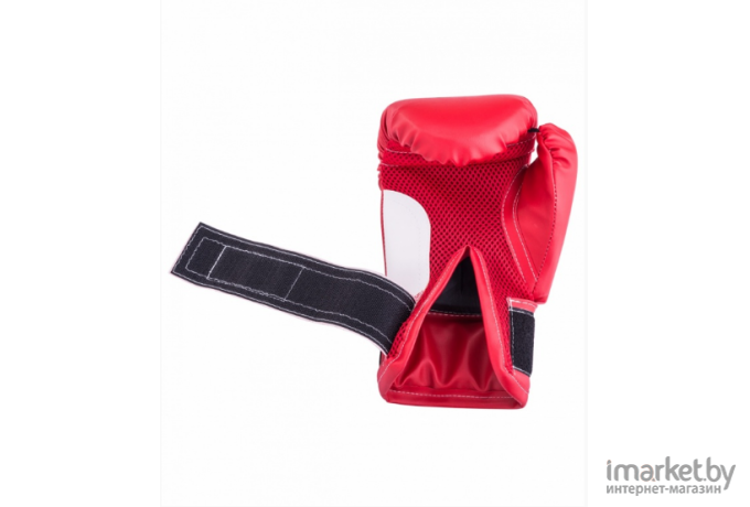 Боксерские перчатки RuscoSport 6 Oz красный