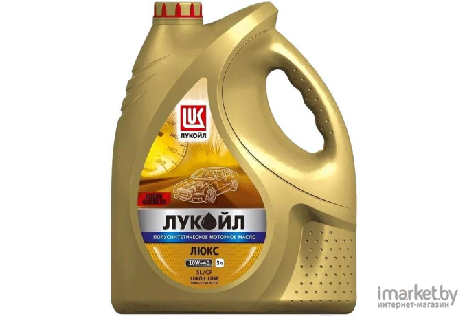 Моторное масло Лукойл Люкс 10W40 API SL/CF / 19299 (5л)