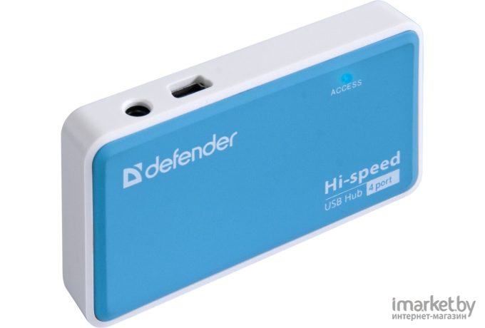 Кабель (адаптер, разветвитель) Defender Quadro Power USB2.0 4 порта [83503]