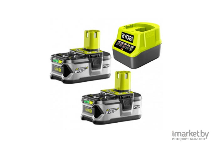 Набор аккумуляторов для электроинструмента Ryobi RC18120-250 + RC18120 / 5133003364 (с зарядным)