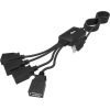 USB-хаб Ritmix CR-2405 (черный)
