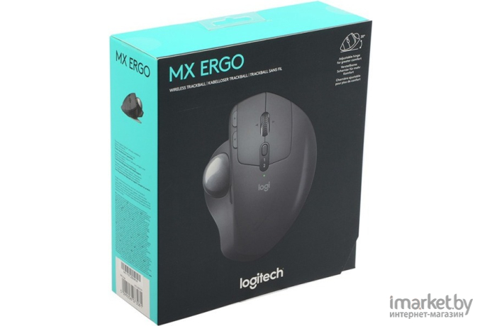 Мышь беспроводная Logitech Wireless Trackball MX Ergo GRAPHITE [910-005179]