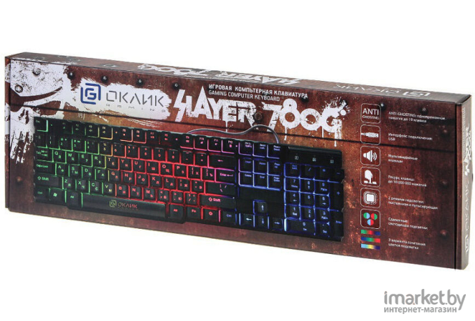 Клавиатура Oklick 780G Slayer [412899]