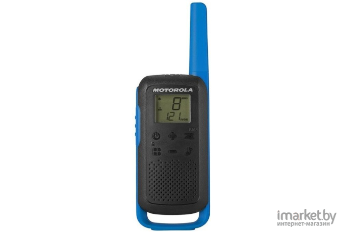 Портативная радиостанция Motorola T62 Walkie-talkie (черный/синий)