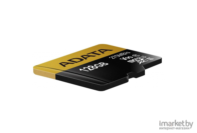 Карта памяти A-Data Premier ONE microSDXC UHS-II 128GB + адаптер [AUSDX128GUII3CL10-CA1]