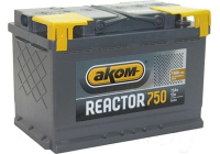 Автомобильный аккумулятор AKOM Реактор 6СТ-75 / 575021009 (75 А/ч)