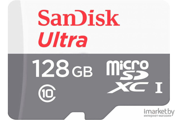 Карта памяти SanDisk 128Gb MicroSD Extreme Plus Class 10 + адаптер [SDSQXBZ-128G-GN6MA]