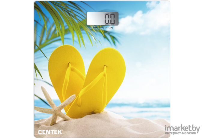 Напольные весы CENTEK CT-2426 (пляж)
