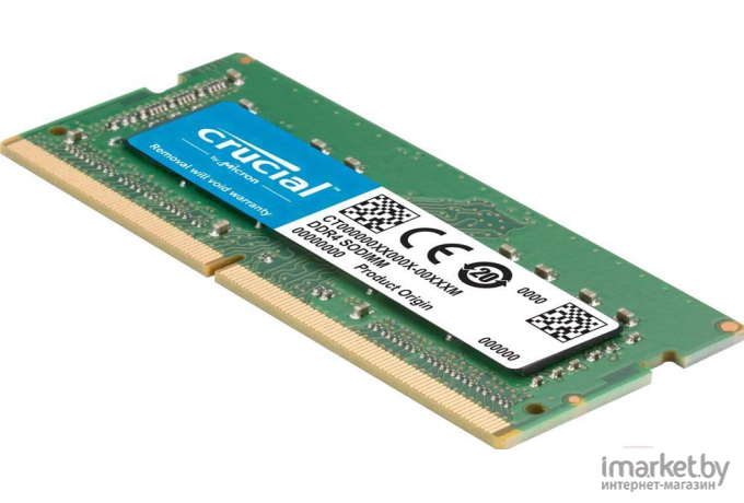 Оперативная память Crucial 16GB DDR4 SODIMM PC4-21300 [CT16G4SFD8266]