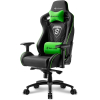 Игровое кресло Sharkoon Shark Skiller SGS4 BK/GN черный/зеленый