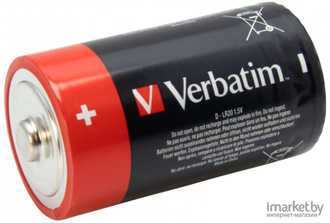 Батарейка Verbatim LR20 D 2 шт [49923]