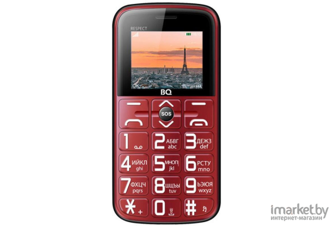 Мобильный телефон BQ-Mobile BQ-1851 Respect Red