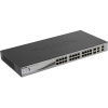 Коммутатор D-Link 24-Port 10/100Mbps PoE with 4 10/100/1000Base-T and 2 Combo SFP ports Smart Switch OK [DES-1210-28P/C2A]