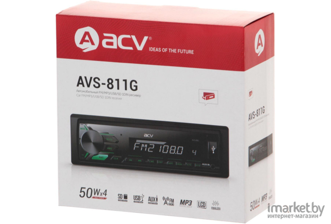 Автомагнитола ACV AVS-811G