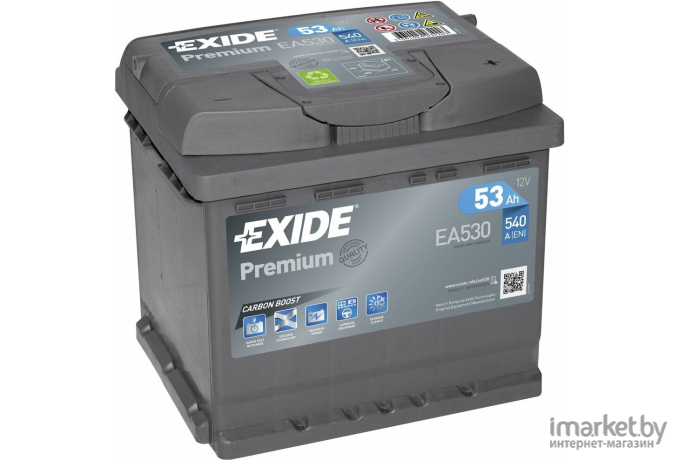 Аккумулятор Exide Premium EA530 (53 А/ч)