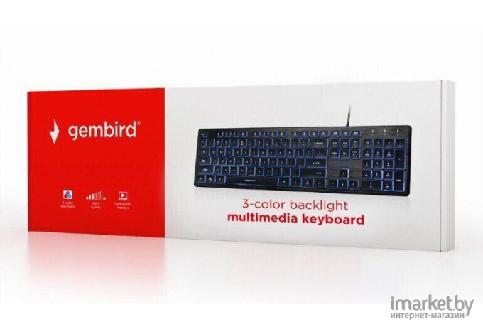 Клавиатура Gembird KB-UML3-01-RU черный