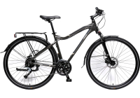 Велосипед Forsage MTB Stroller-X 28 рама 18 дюймов серый/коричневый