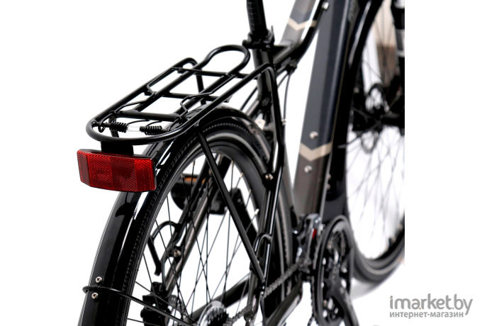 Велосипед Forsage MTB Stroller-X 28 рама 21 дюйм серый/коричневый [FB28003(530)]