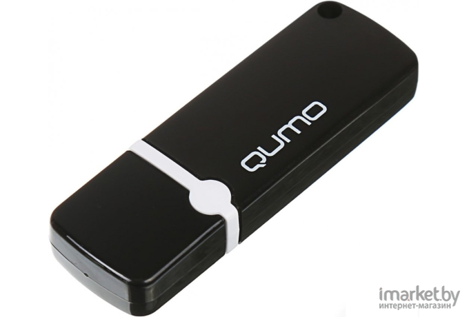 Usb flash QUMO Накопитель 16GB 2.0 Optiva 02 черный корпус QM16GUD-OP2-black Black [24436]