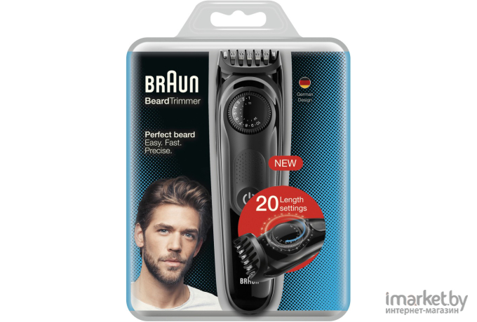 Триммер для волос и бороды Braun BT3000 +чехол