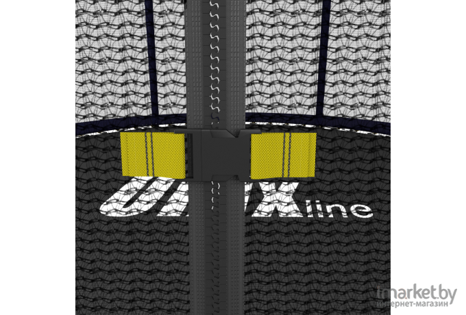 Батут Unix Line Supreme Game 12 ft-366 см Blue с защитной сеткой и лестницей [TRUSUG12BL]
