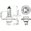 Автомобильная лампа Bosch 1987302049