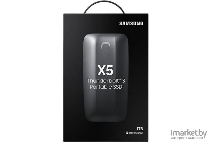 SSD диск Samsung Thunderbolt 3 X5 1Tb [MU-PB1T0B/WW]