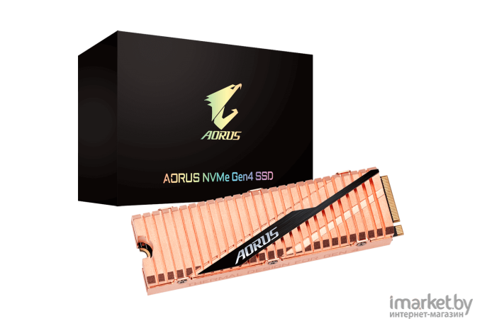 SSD диск Gigabyte Aorus NVMe Gen4 2 TB [GP-ASM2NE6200TTTD]