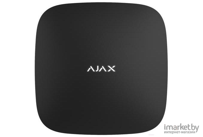 Контроллер управления умным домом Ajax Hub Plus черный [11790.01.BL1]