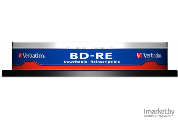 Оптический диск Verbatim BD-RE 25Gb 2x Cake Box 10 шт [43694]