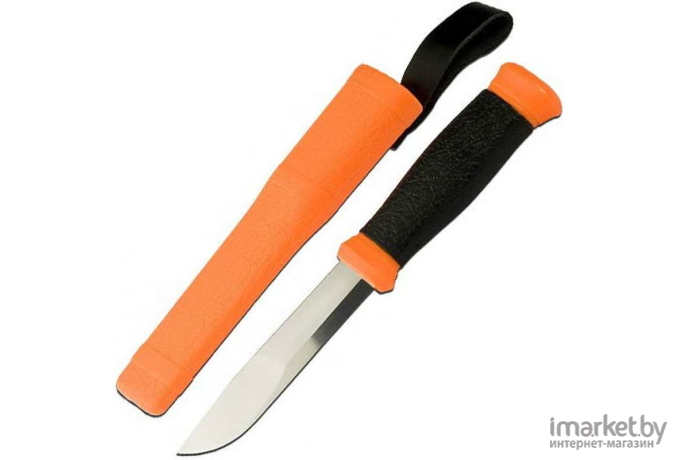 Кухонный нож Morakniv Нож Outdoor 2000 оранжевый/черный [12057]