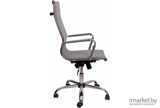 Офисное кресло Седия Elegance Chrome серый