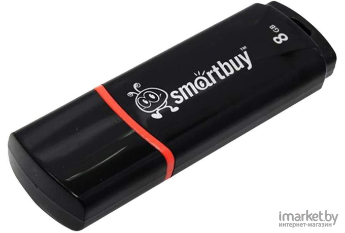 Usb flash SmartBuy 8GB Crown Black [SB8GBCRW-K]